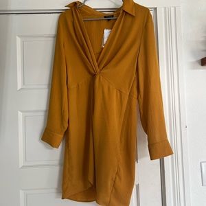 Topshop collared dress